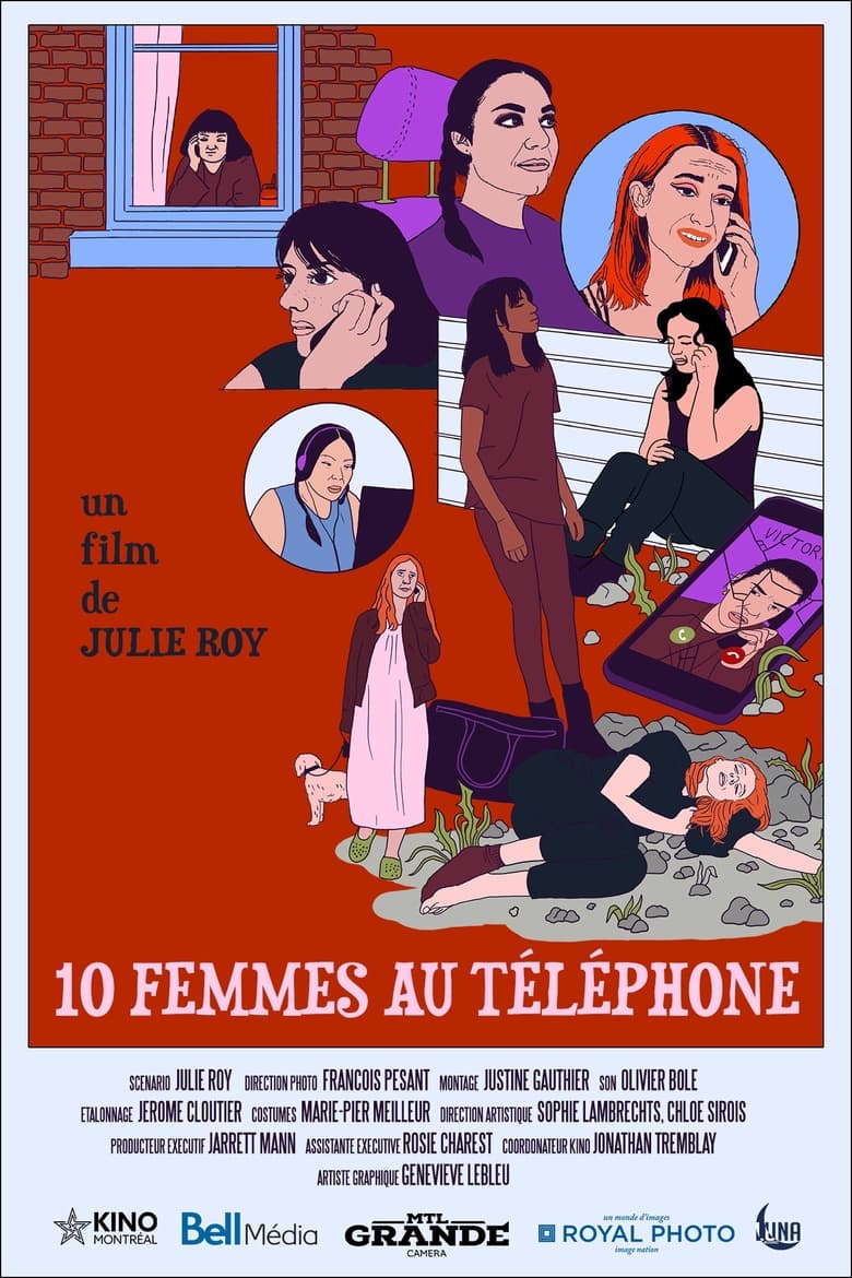 Poster of 10 femmes au téléphone