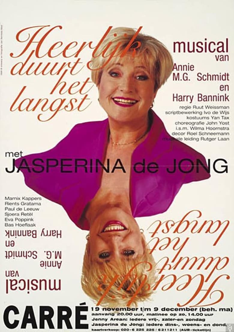 Poster of Heerlijk Duurt Het Langst