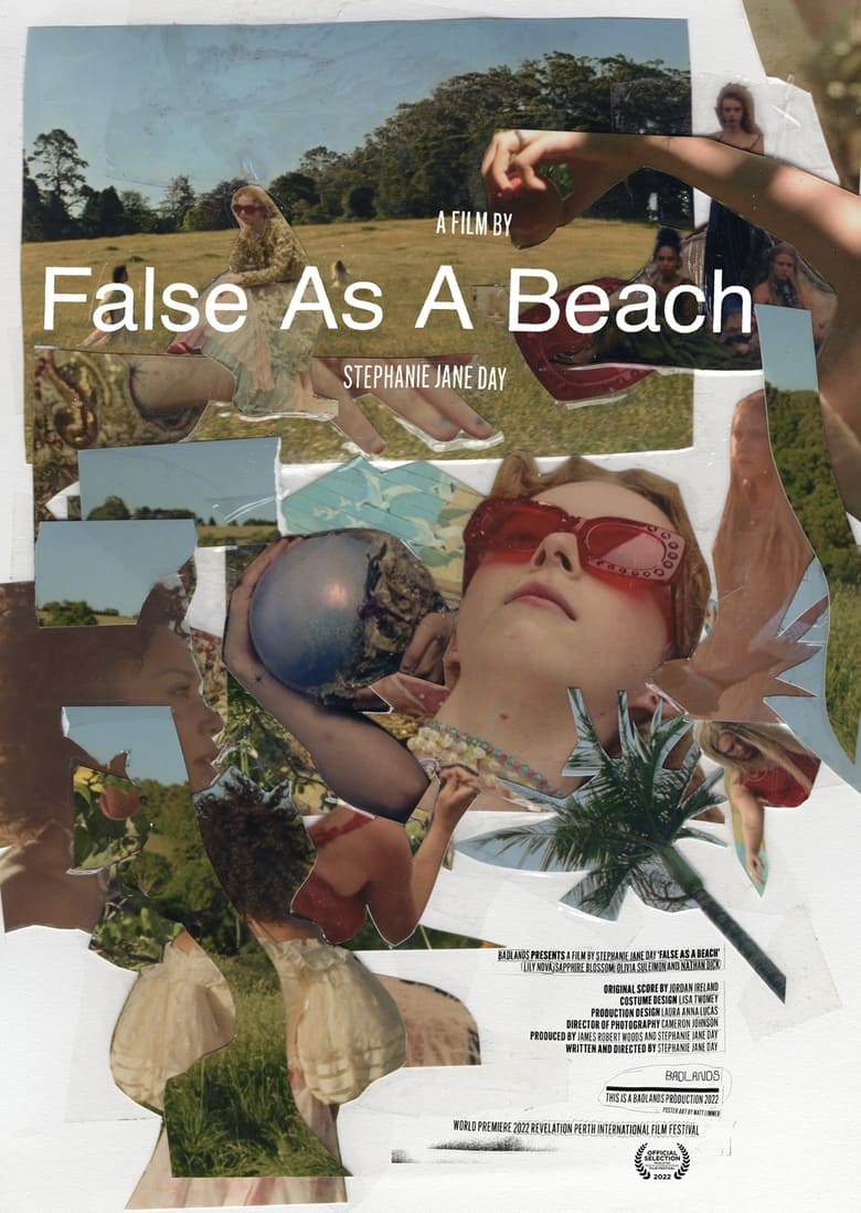 Poster of False As A Beach