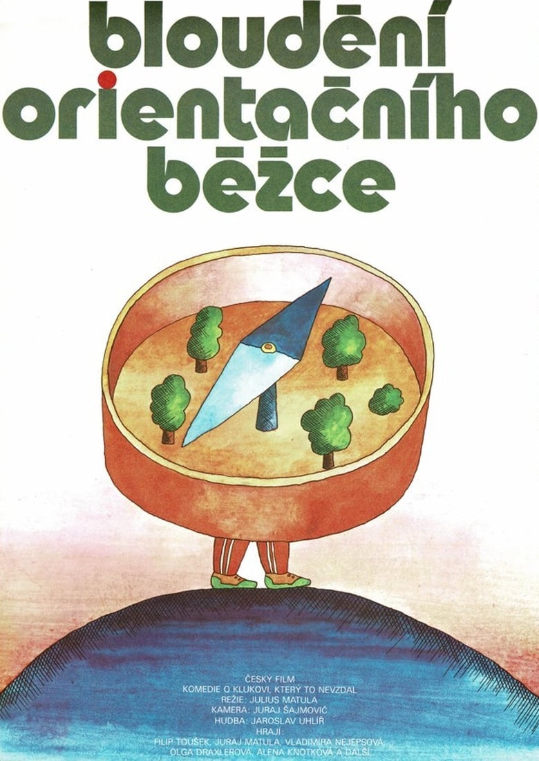 Poster of Bloudění orientačního běžce