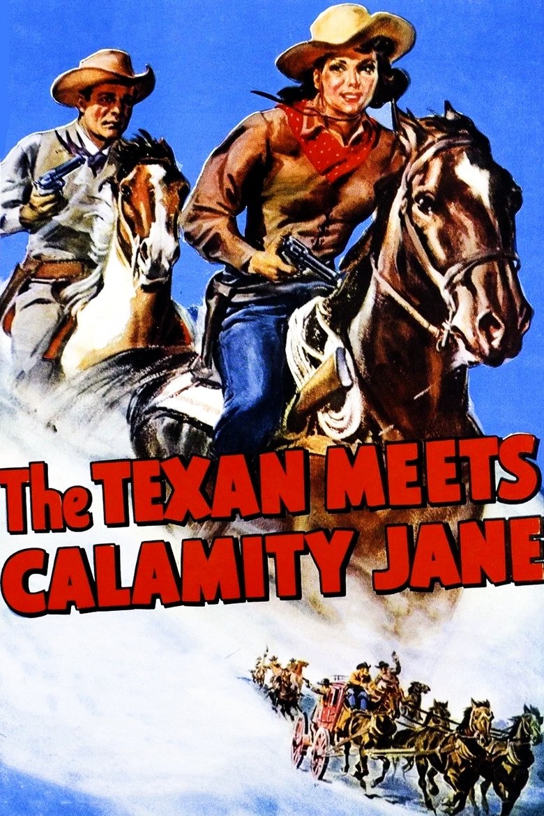 Poster of The Texan Meets Calamity Jane