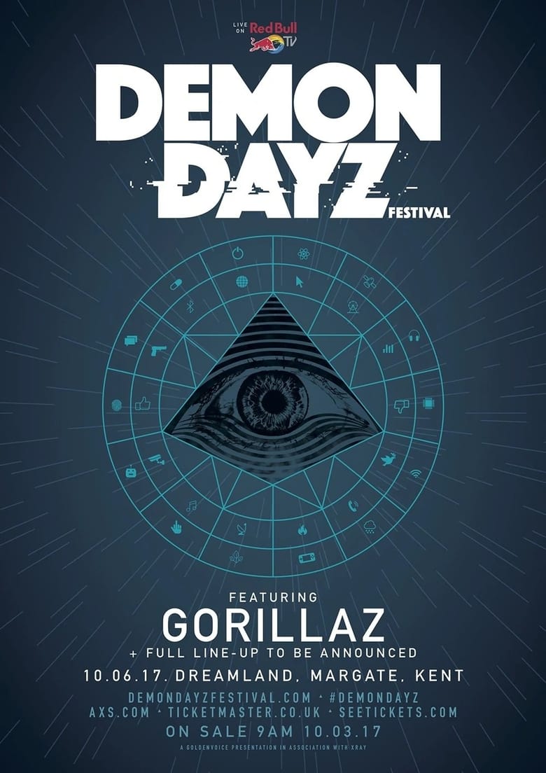 Poster of Gorillaz | Demon Dayz Festival