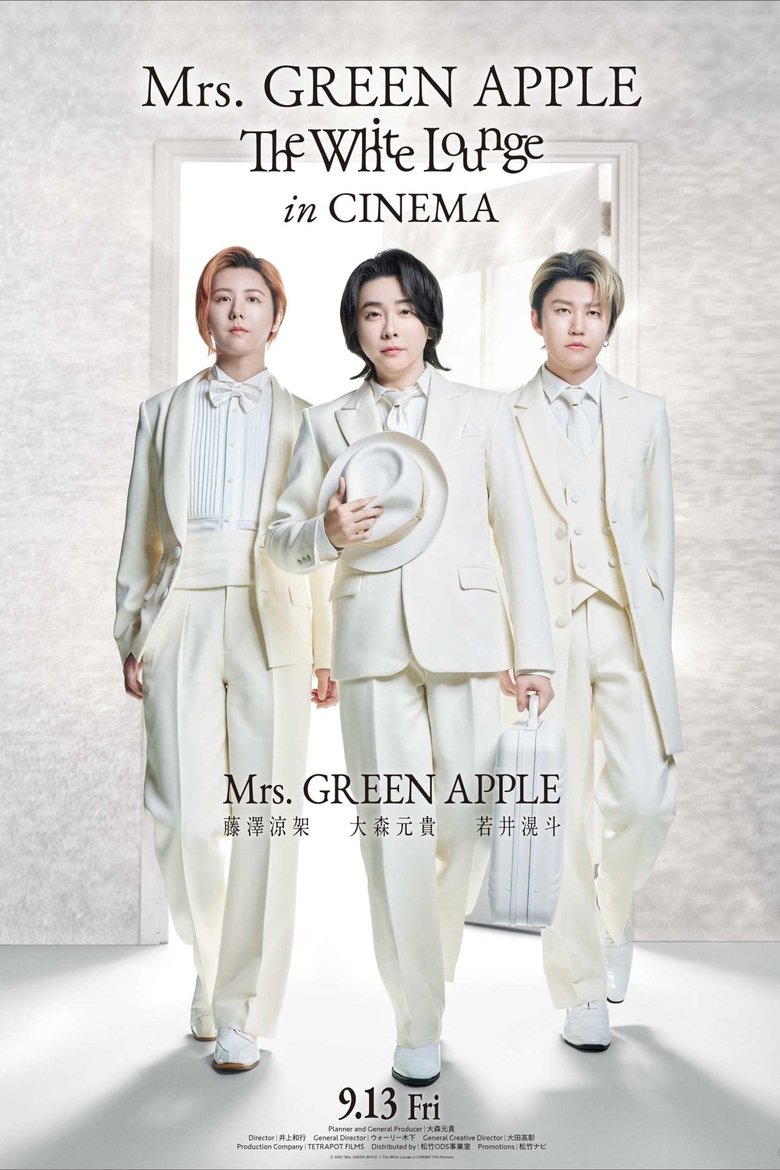 Poster of Mrs. GREEN APPLE // The White Lounge in CINEMA