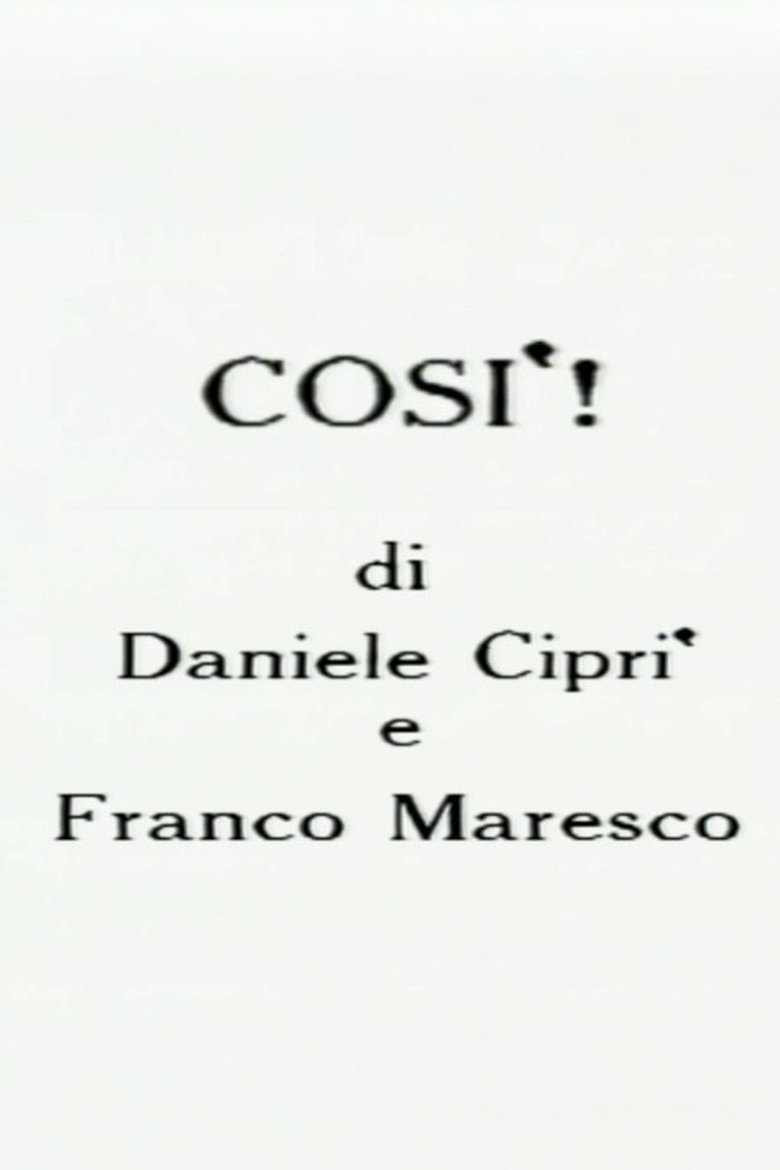 Poster of Così!