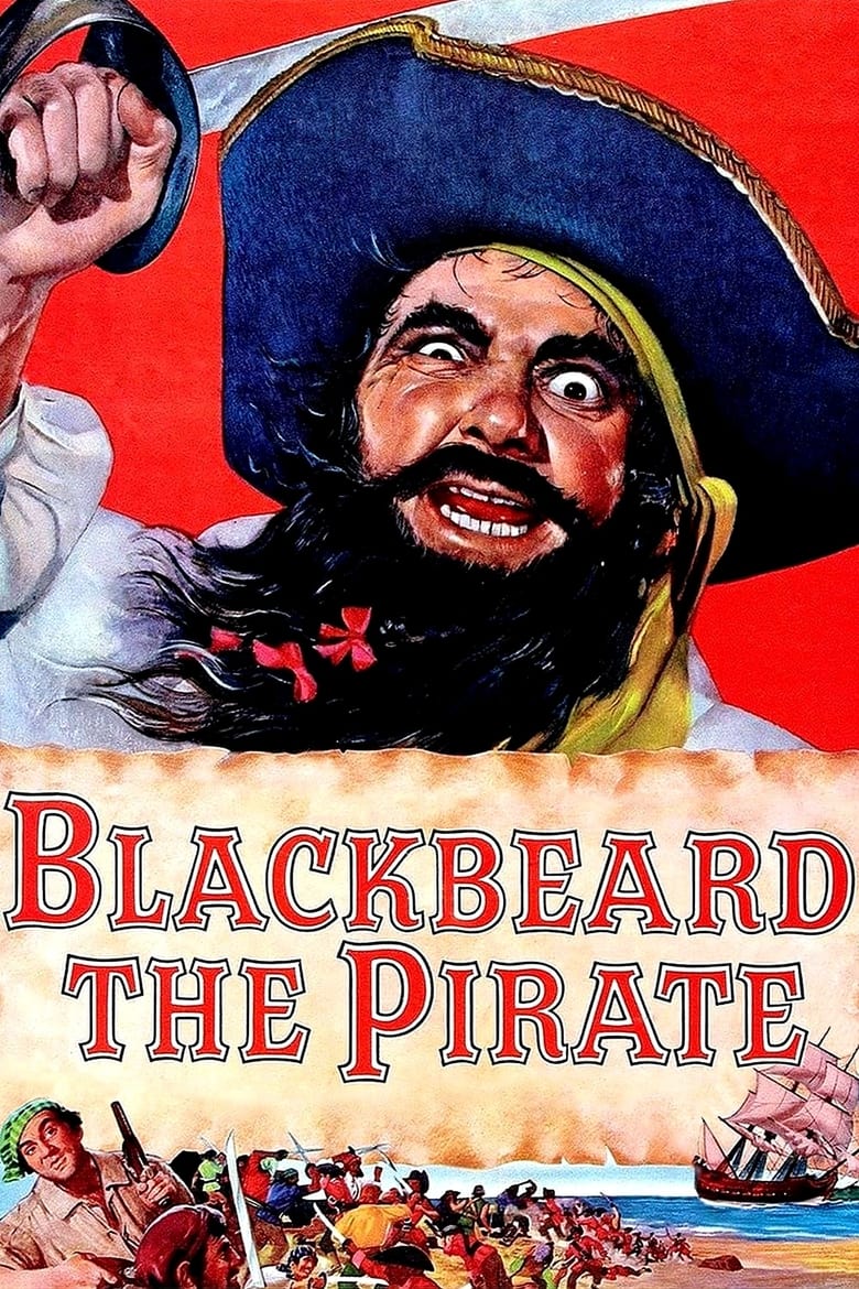 Poster of Blackbeard, the Pirate