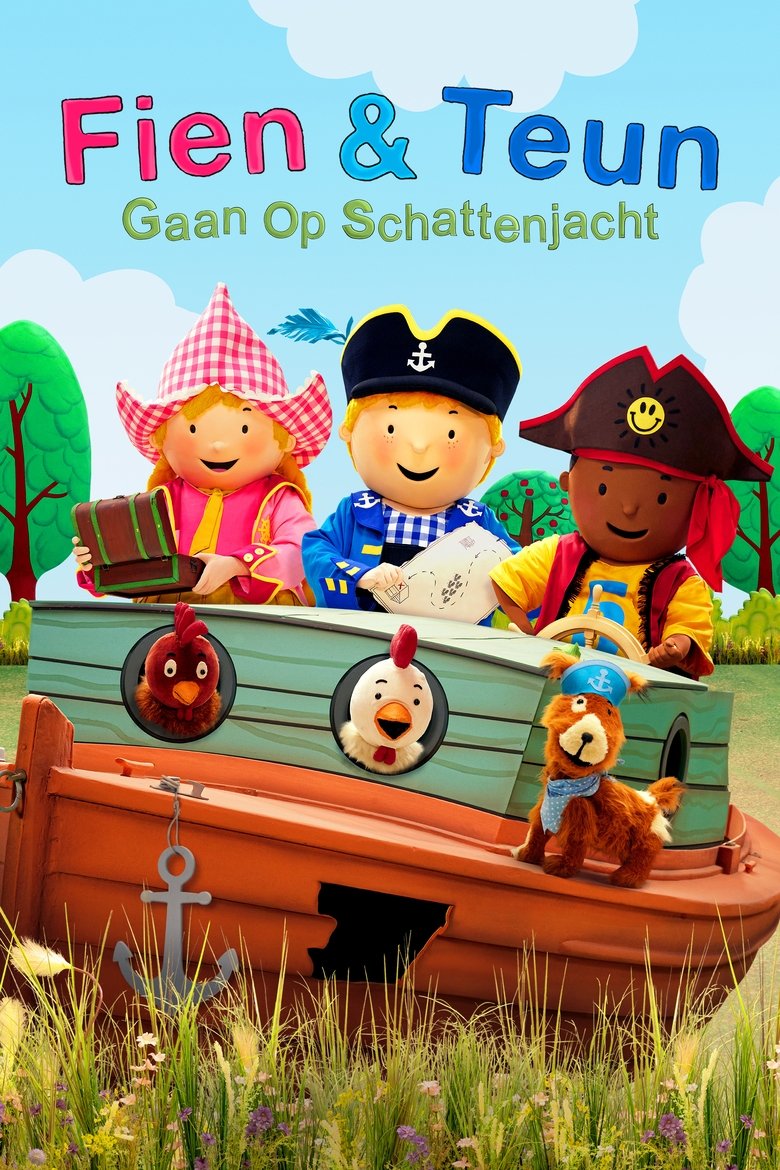 Poster of Fien & Teun gaan op schattenjacht