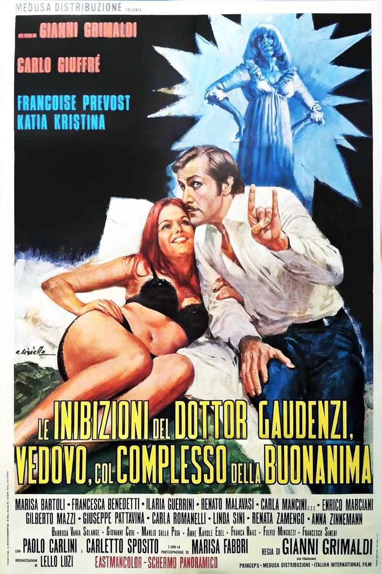 Poster of Le inibizioni del dottor Gaudenzi, vedovo col complesso della buonanima