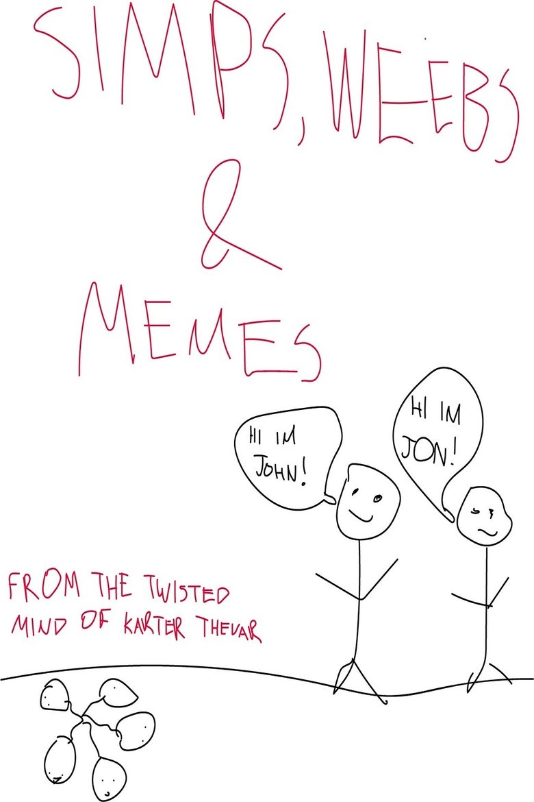 Poster of Simps, Weebs & Memes