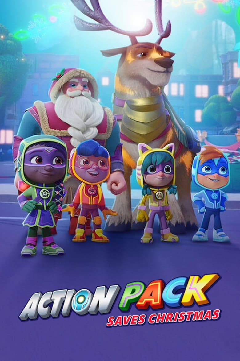 Poster of The Action Pack Saves Christmas