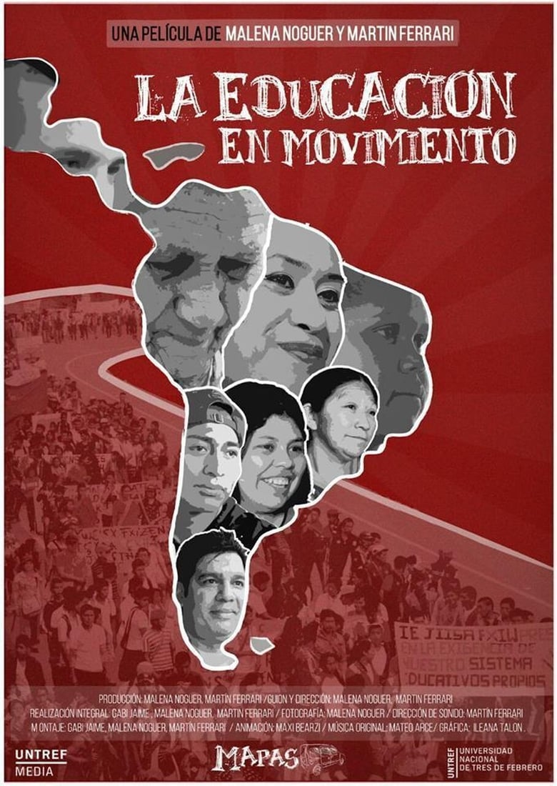 Poster of La educación en movimiento