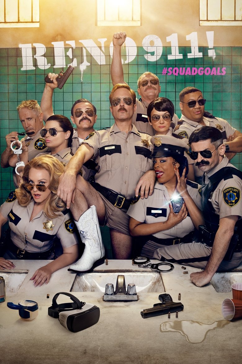 Poster of Cast and Crew in Reno 911! - Season 1 - Episode 7 - Space Force