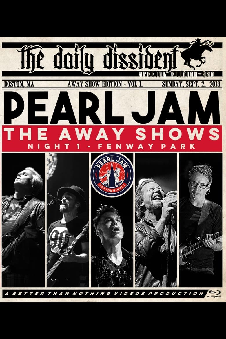 Poster of Pearl Jam: Fenway Park 2018 - Night 1 - The Away Shows [BTNV]