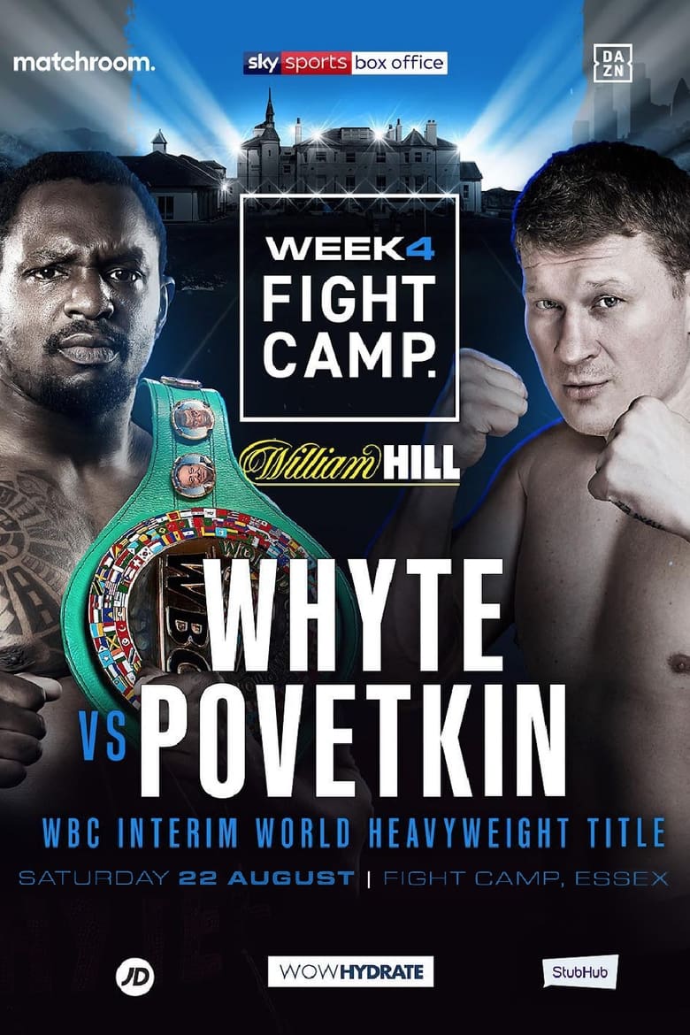 Poster of Dillian Whyte vs. Alexander Povetkin