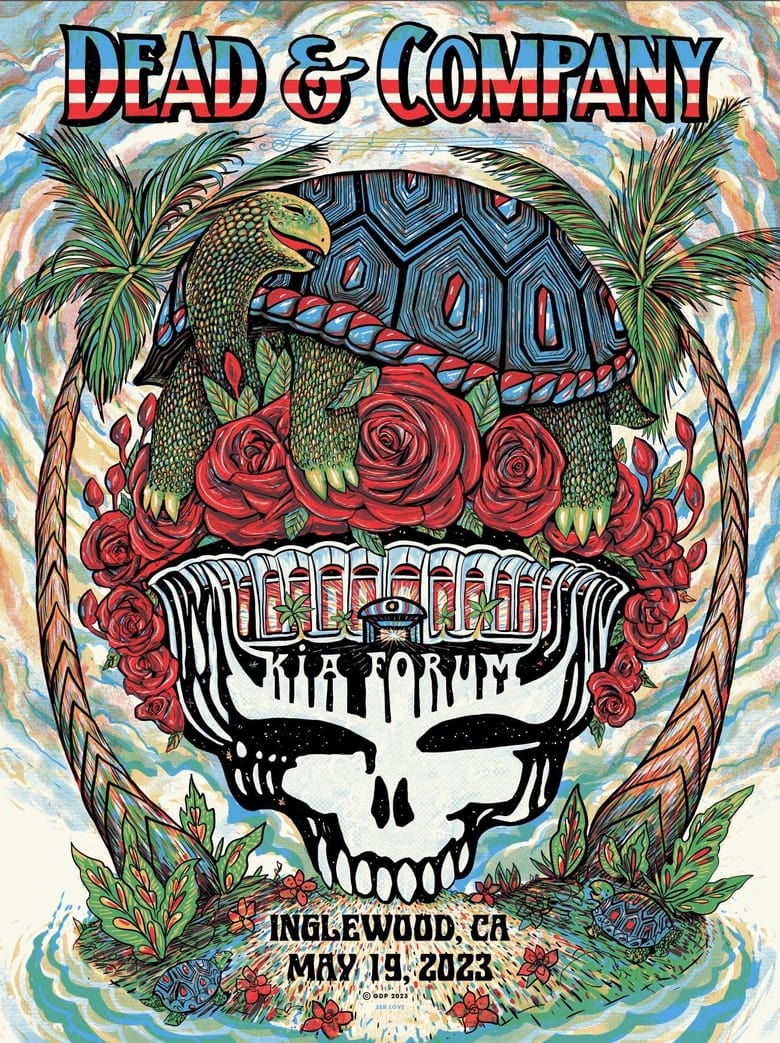 Poster of Dead & Company: 2023-05-19 Kia Forum, Inglewood, CA, USA