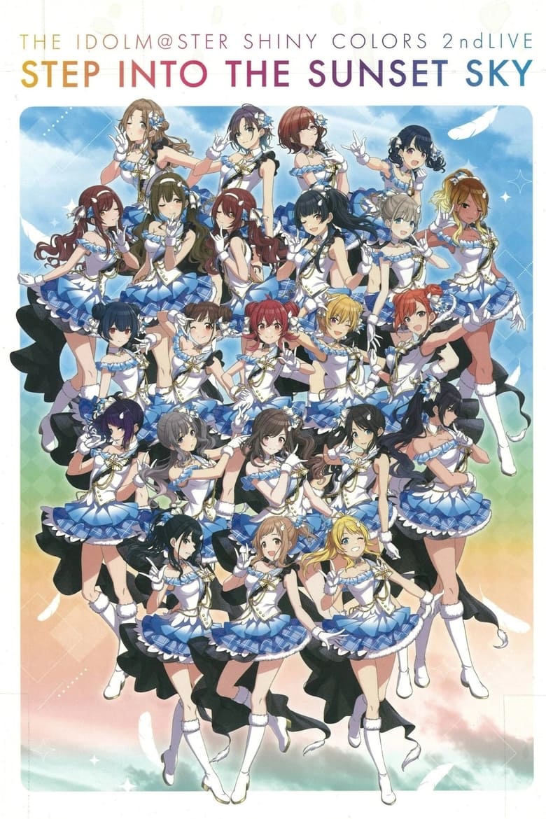 Poster of THE IDOLM@STER SHINY COLORS 2ndLIVE STEP INTO THE SUNSET SKY