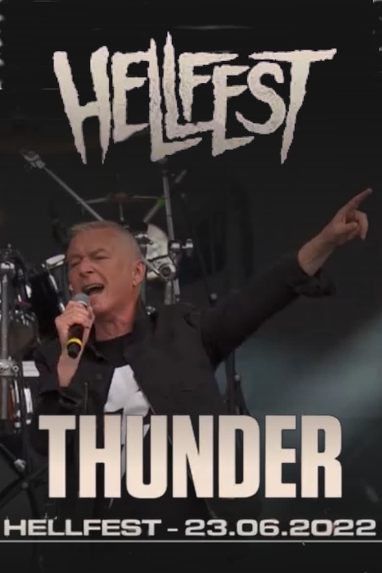 Poster of Thunder - Hellfest 2022