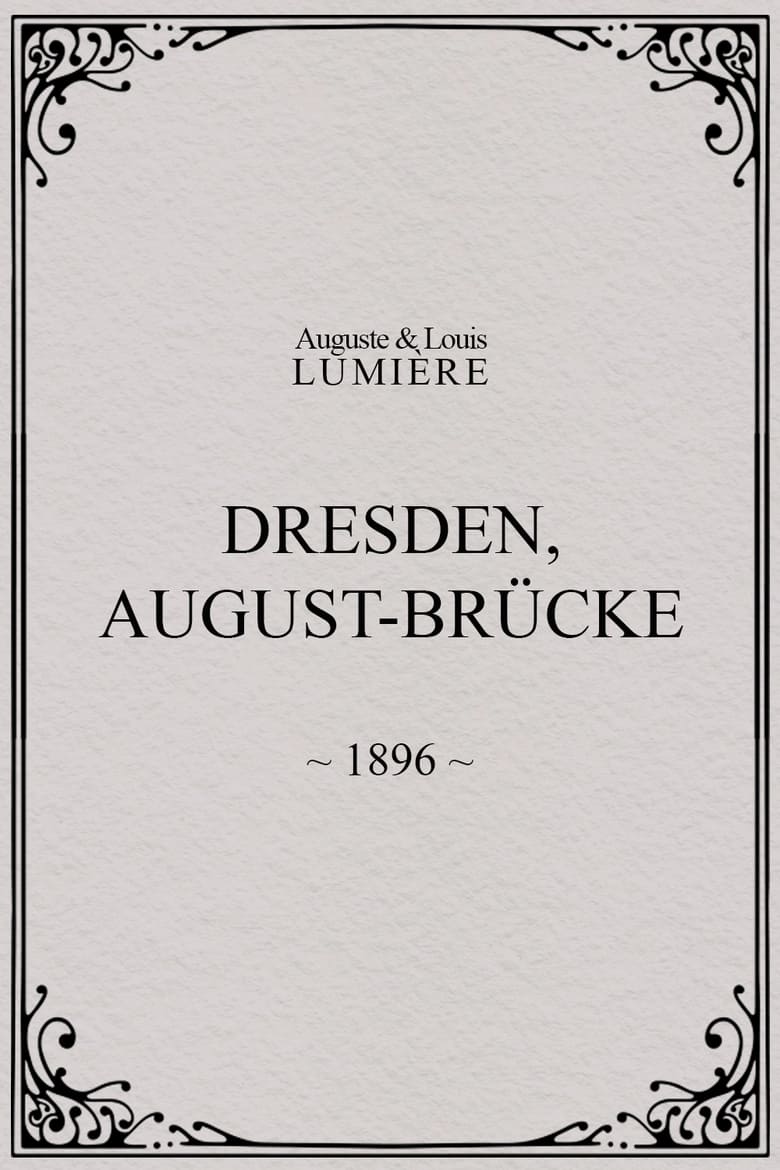 Poster of Dresden, August-Brücke