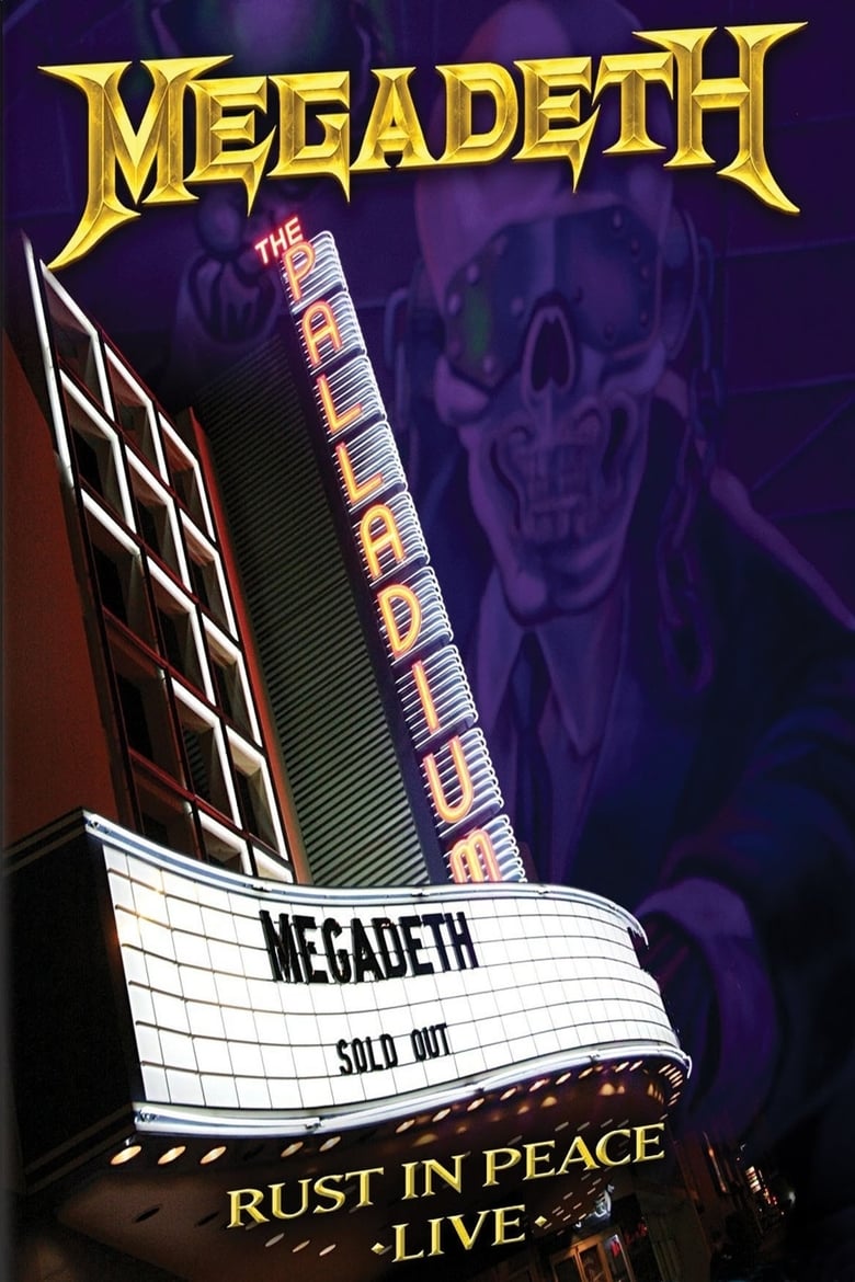 Poster of Megadeth - Rust in Peace Live