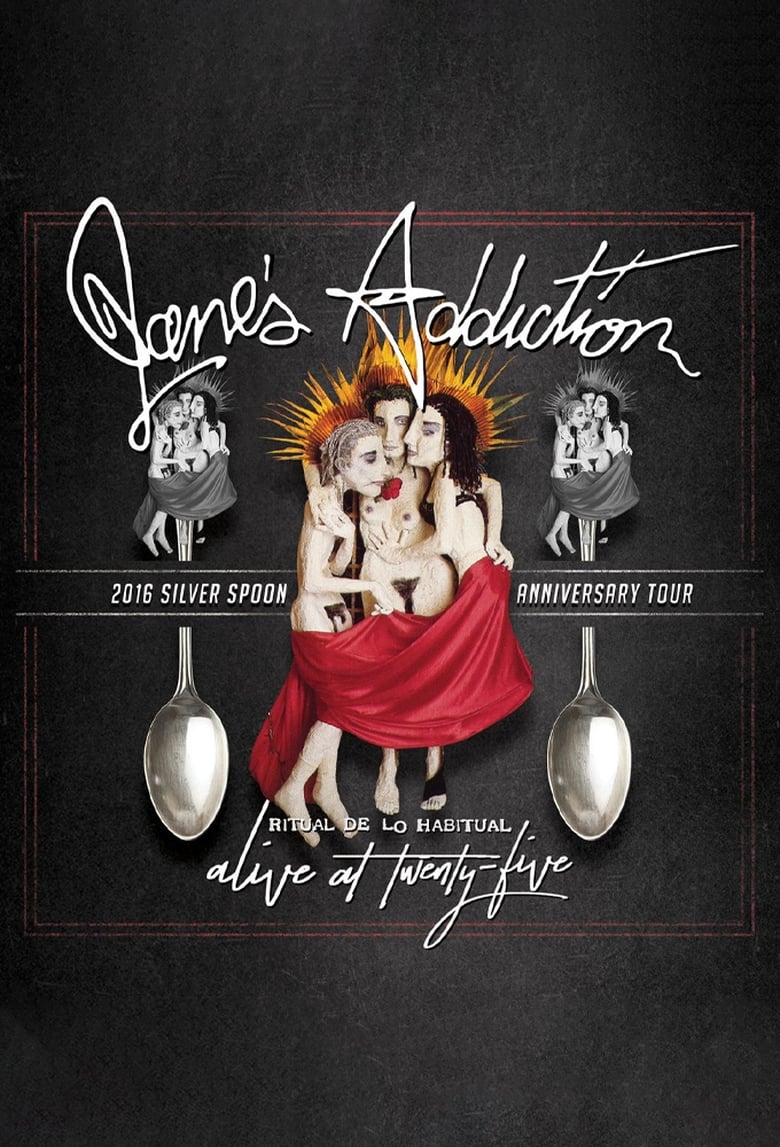 Poster of Jane's Addiction - Ritual de lo Habitual - Alive at 25