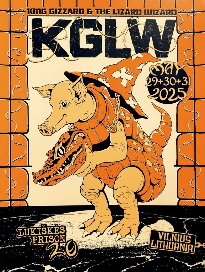 Poster of King Gizzard & The Lizard Wizard - Live in Vilnius ’25 (Night 1)