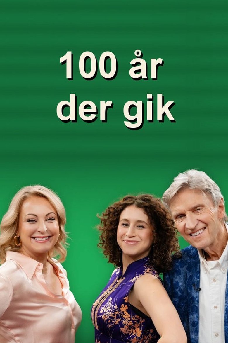 Poster of 100 år der gik
