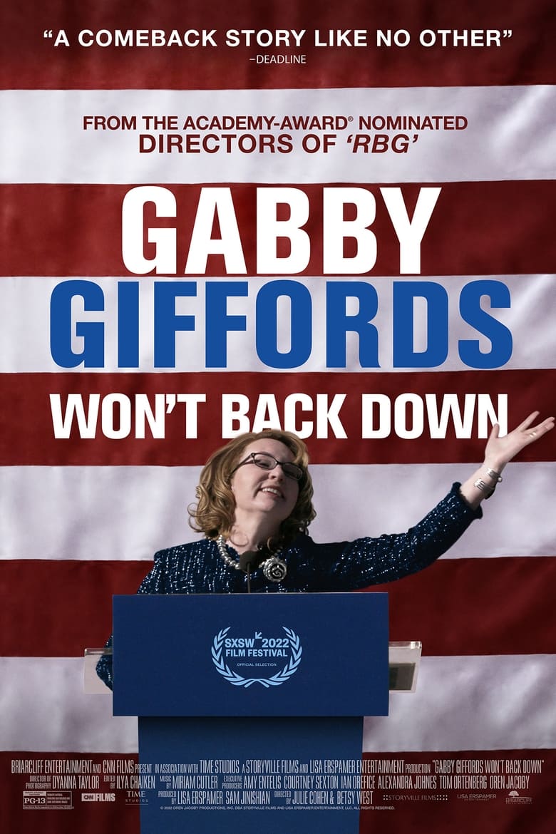 Poster of Gabby Giffords Won't Back Down