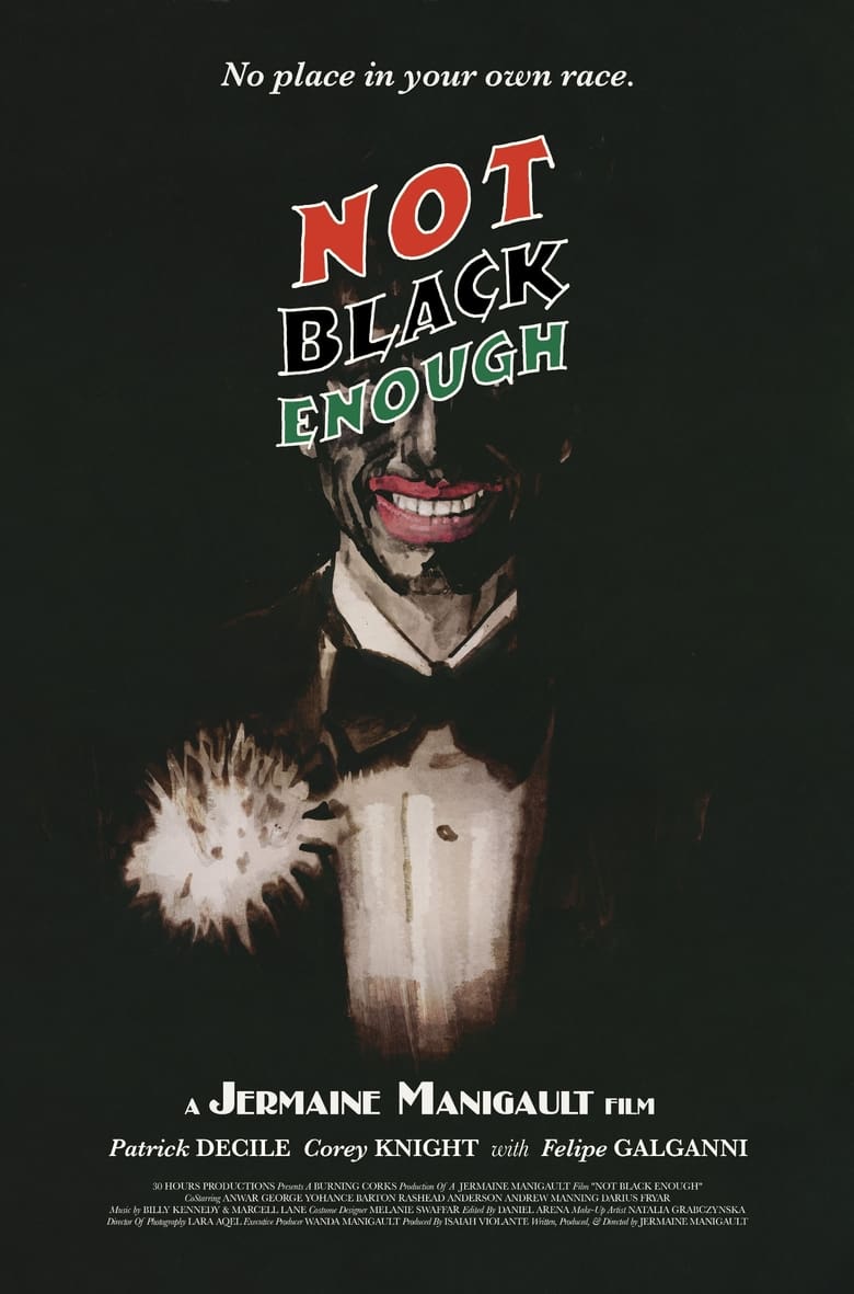 Poster of Not Black Enough