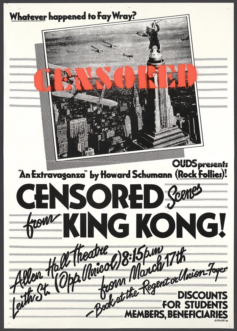 Poster of Censored Scenes from King Kong