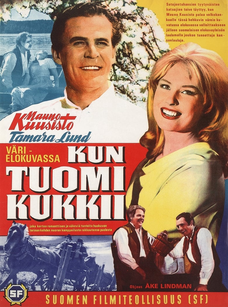 Poster of Kun tuomi kukkii