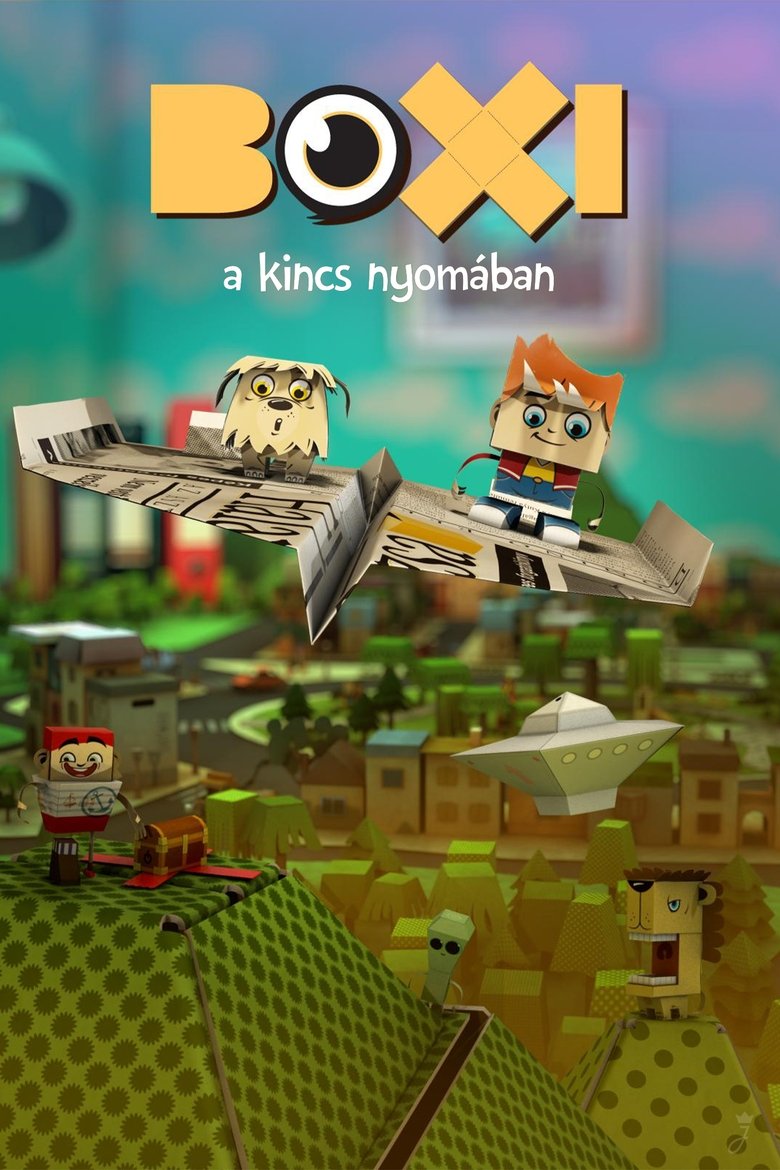 Poster of Boxi, a kincs nyomában