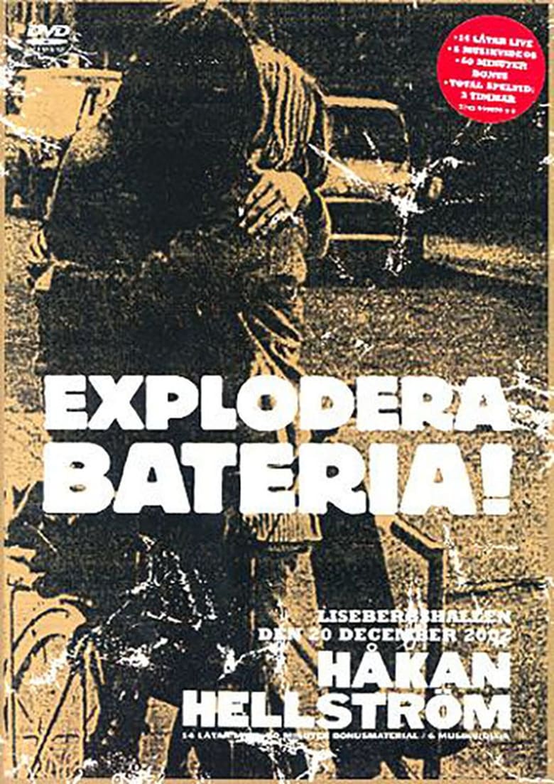 Poster of Håkan Hellström ‎– Explodera Bateria!