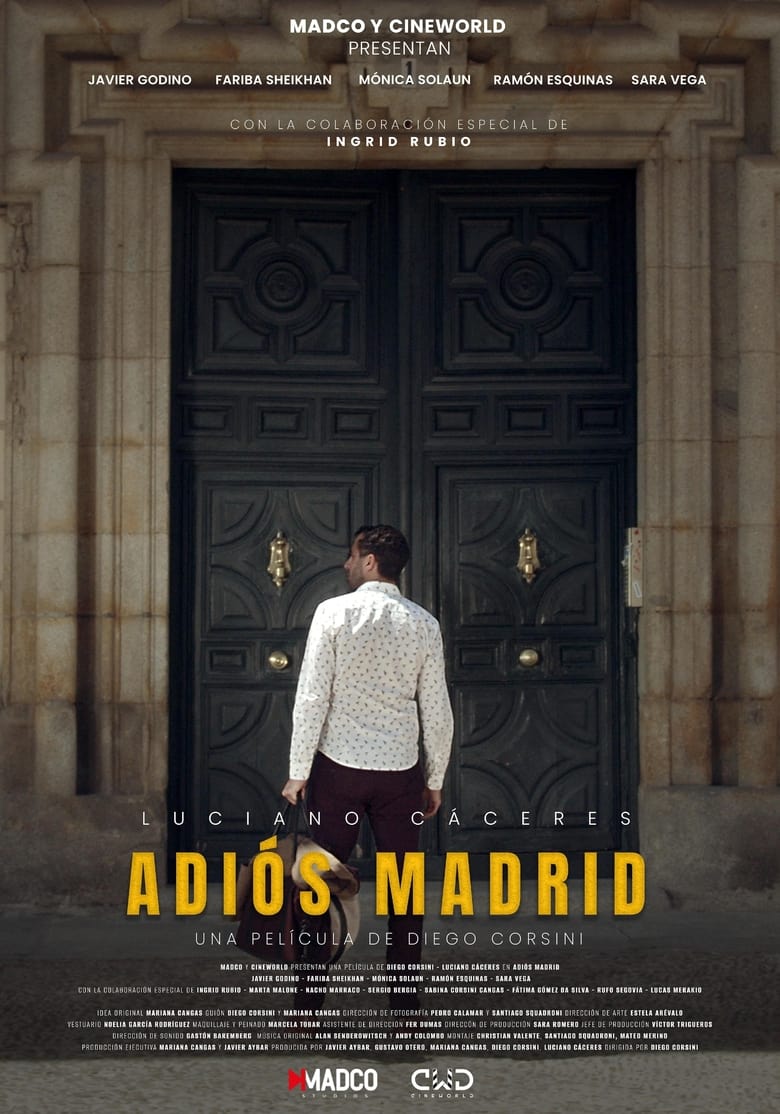 Poster of Adiós Madrid