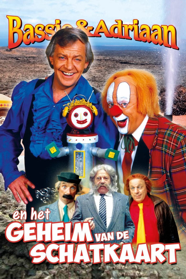 Poster of Bassie & Adriaan: Het Geheim van de Schatkaart Deel 1