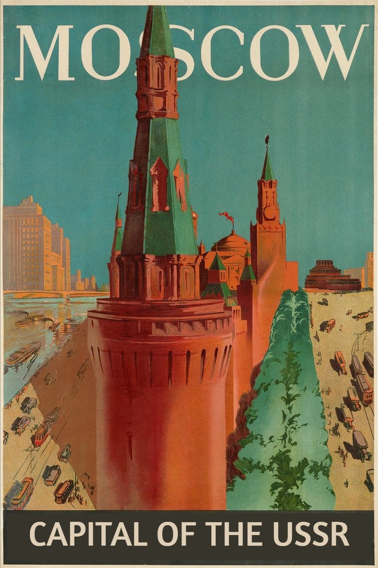 Poster of Moscow, Capital of the USSR
