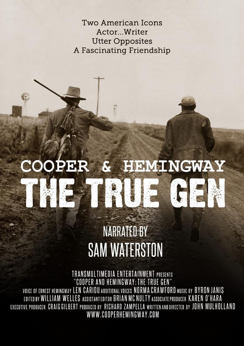 Poster of Cooper and Hemingway: The True Gen