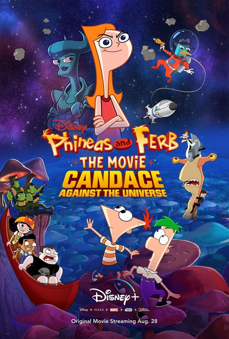 Poster of Phineas and Ferb the Movie: Candace Against the Universe