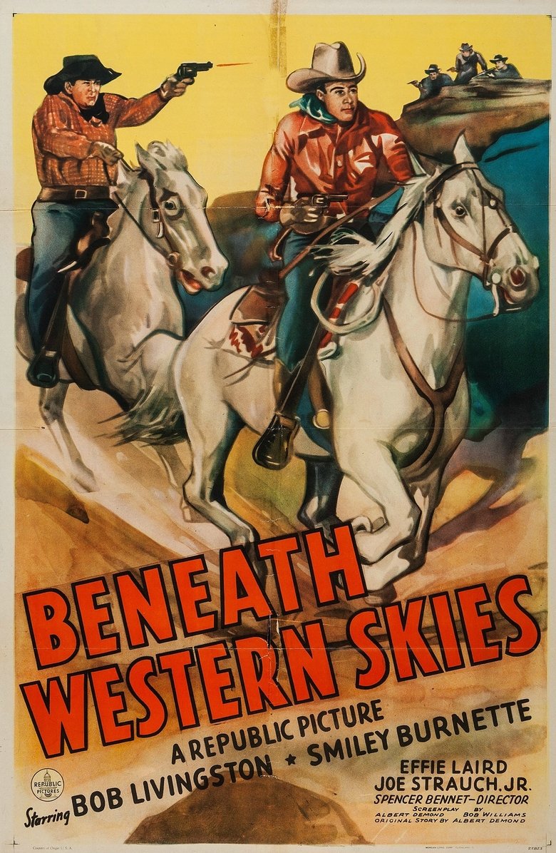 Poster of Beneath Western Skies