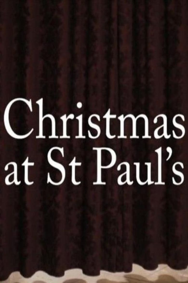 Poster of Christmas at St Paul's