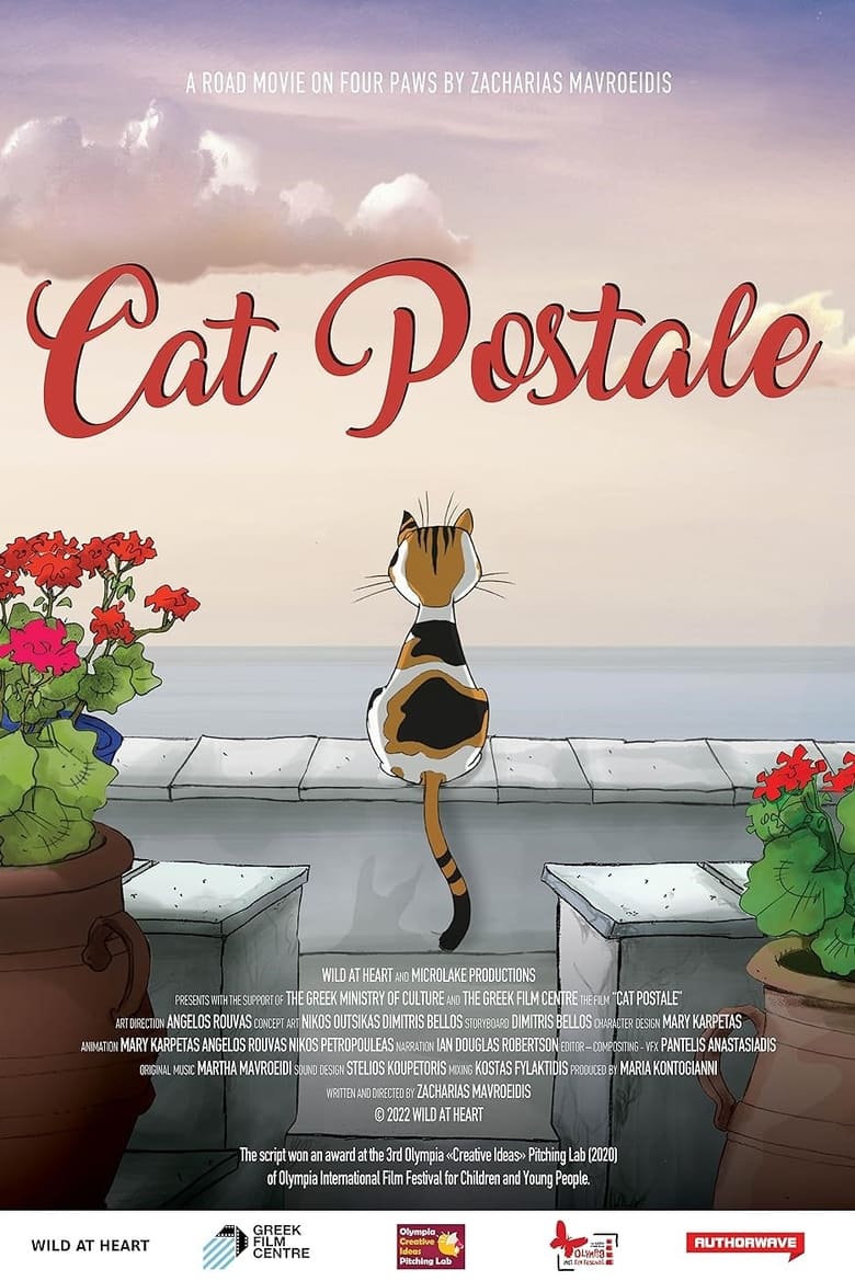 Poster of Cat Postale