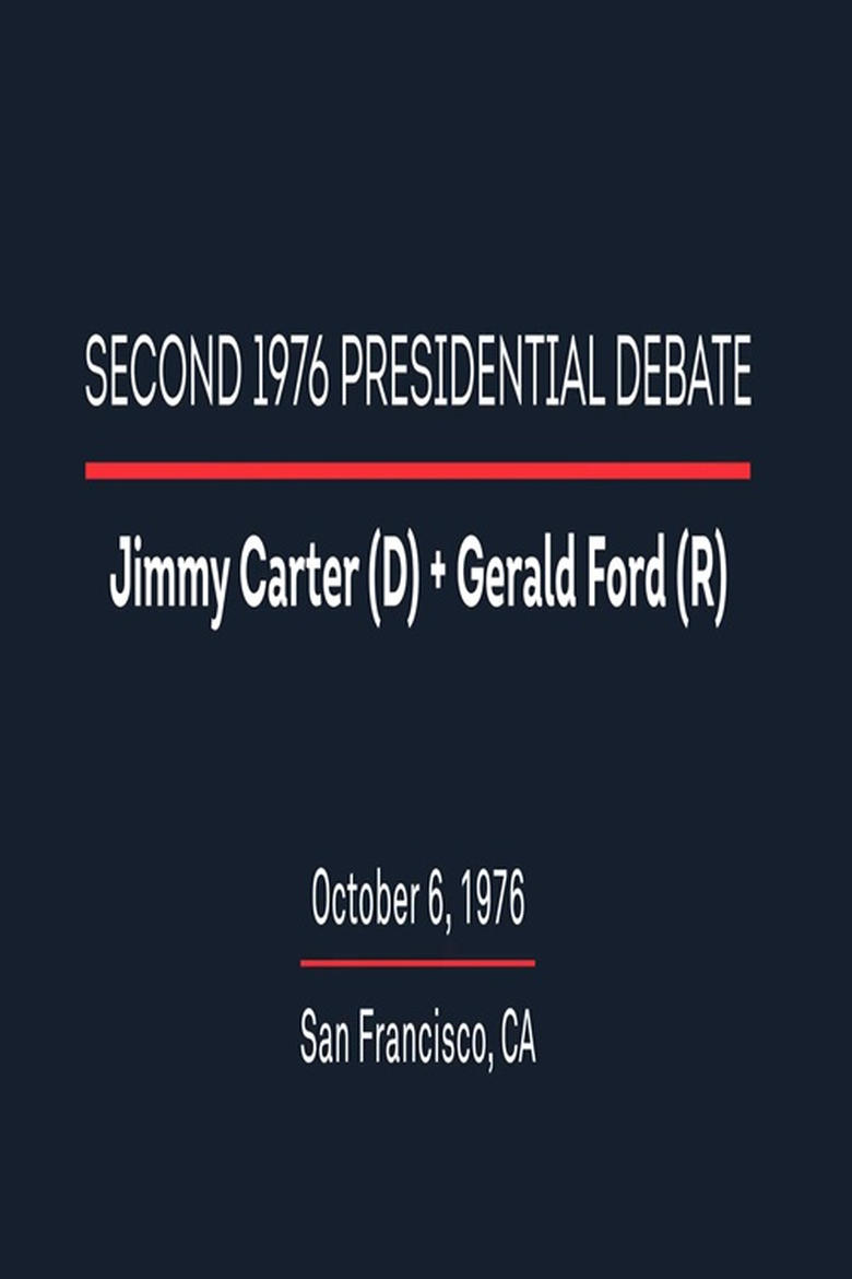 Poster of 1976 Second Presidential Debate