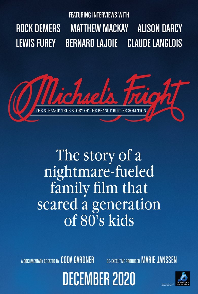 Poster of Michael's Fright: The Strange True Story of the Peanut Butter Solution