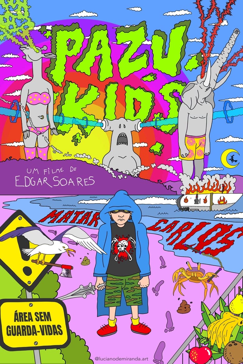 Poster of Pazukids - Edgar em Busca de Carlos na Ilha do Desarrêgo