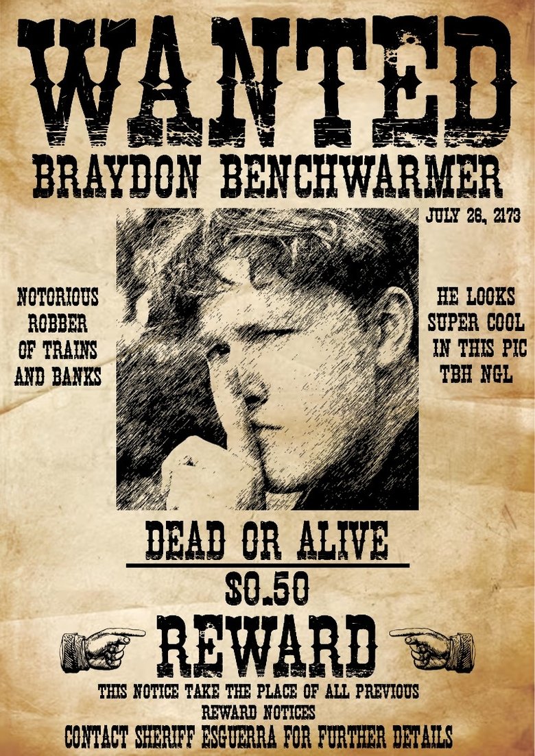 Poster of BRAYDON BENCHWARMER