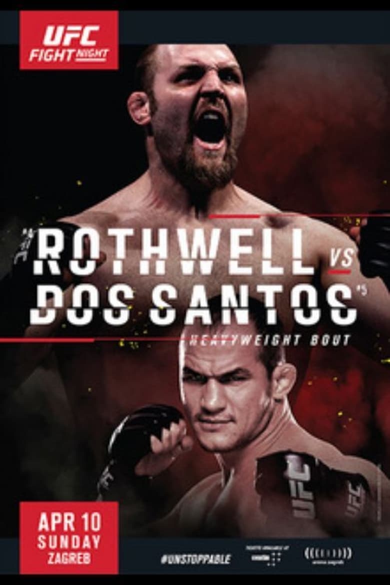 Poster of UFC Fight Night 86: Rothwell vs. Dos Santos