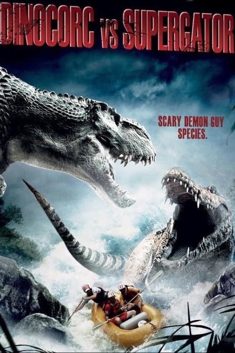 Poster of Dinocroc vs. Supergator