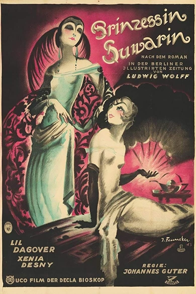 Poster of Die Prinzessin Suwarin