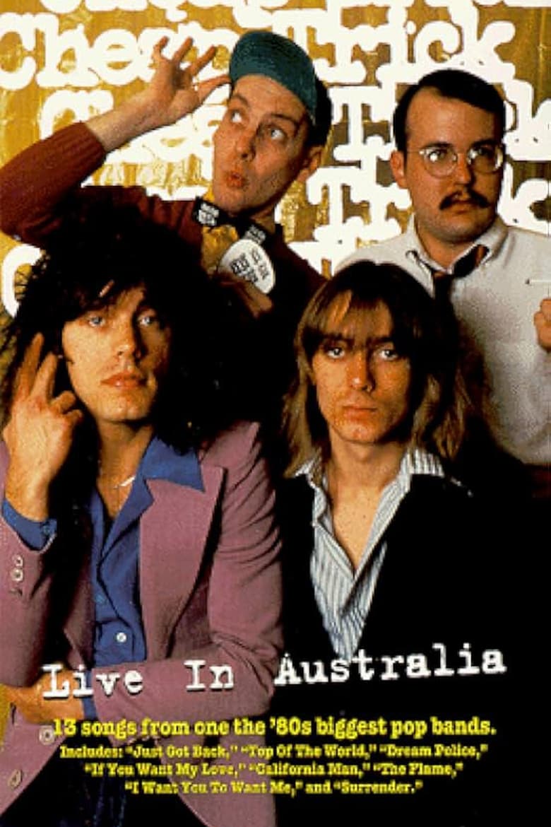 Poster of Cheap Trick: Live in Australia