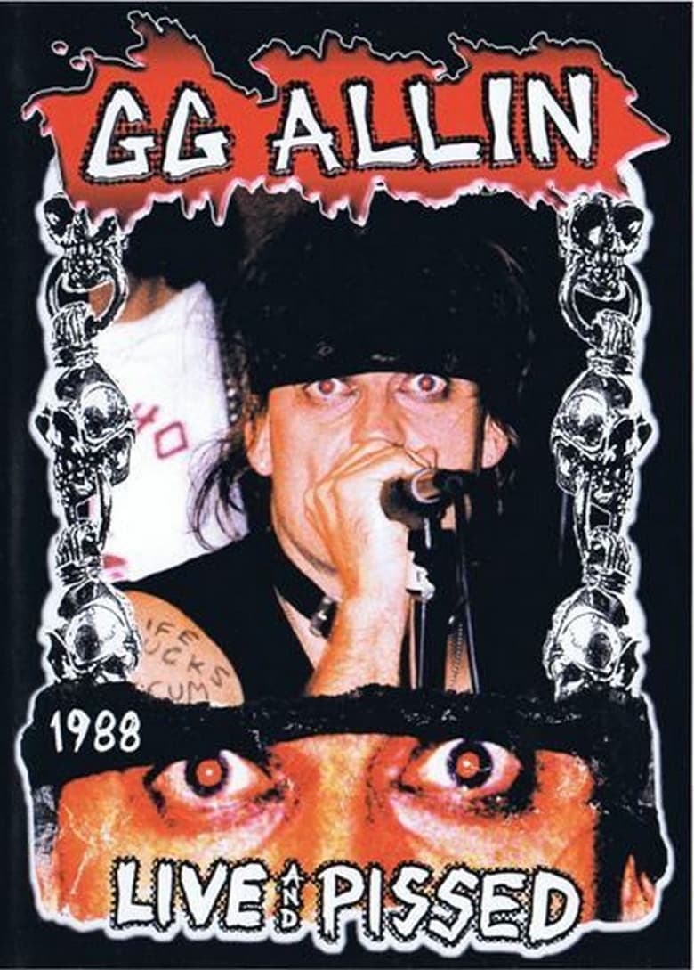 Poster of GG Allin: Live and Pissed