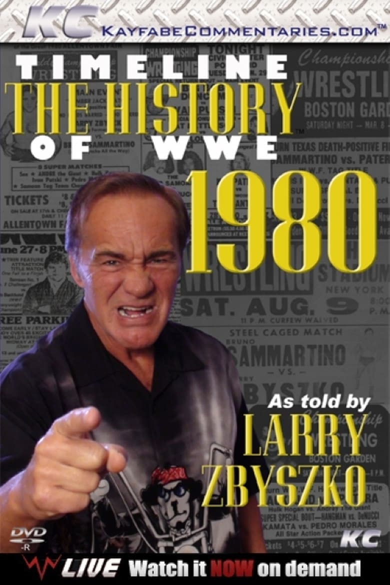 Poster of Timeline: The History of WWE – 1980 – As told By Larry Zybszko