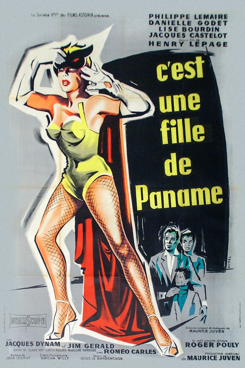 Poster of She's a girl from Paris